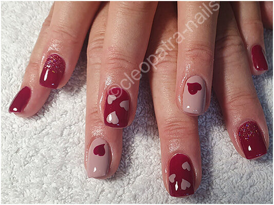 Nailart Herz